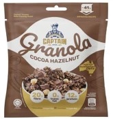 NGŨ CỐC CACAO HẠT PHÌ CAPTAIN GRANOLA 40gr