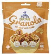 NGŨ CỐC MẬT ONG HẠNH NHÂN CAPTAIN GRANOLA 40gr