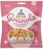 NGŨ CỐC SỮA CHUA DÂU CAPTAIN GRANOLA 40gr