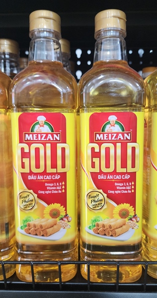 Dầu ăn cao cấp Meizan Gold 1L/12