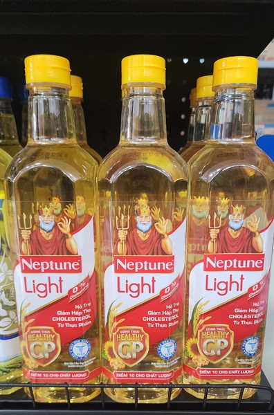 Dầu ăn neptune Gold- Light 1L/12