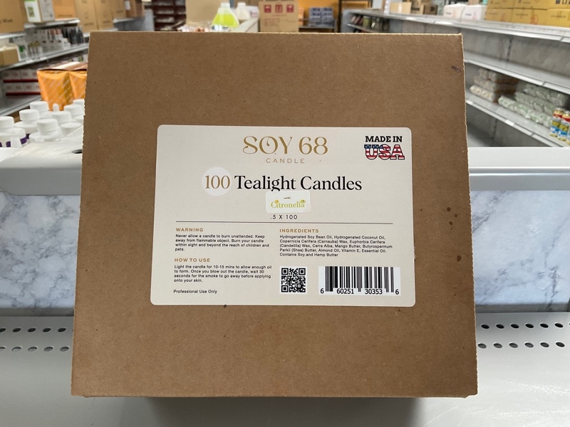 [SOY68] Candles - Cintronella
