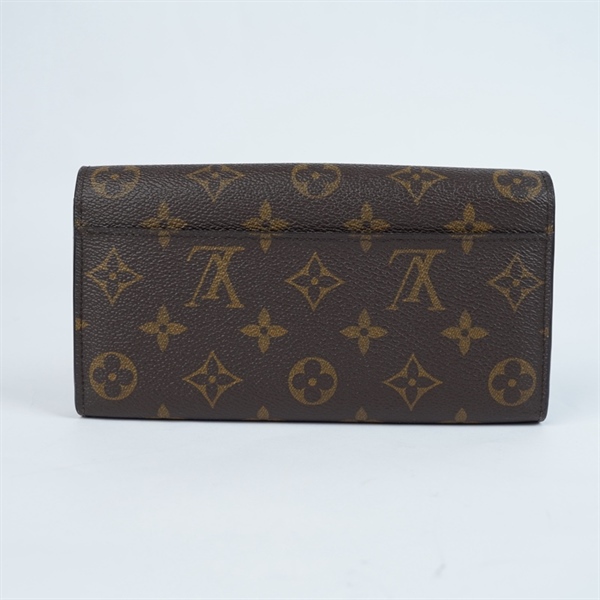 Ví LV hoa nâu có nắp (LT) KG+