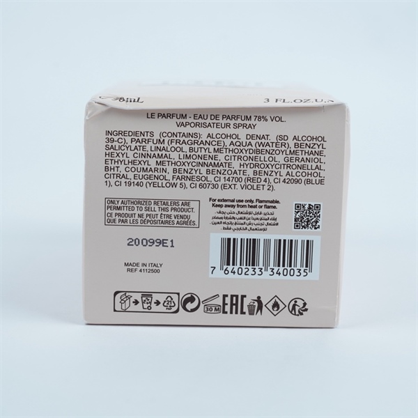 Nước hoa Elie Saab EDP (no seal) 90ml KG+