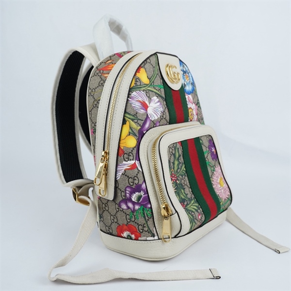 Balo GG xám in hoa (547965-493075) sz22-13-29 (PN) +