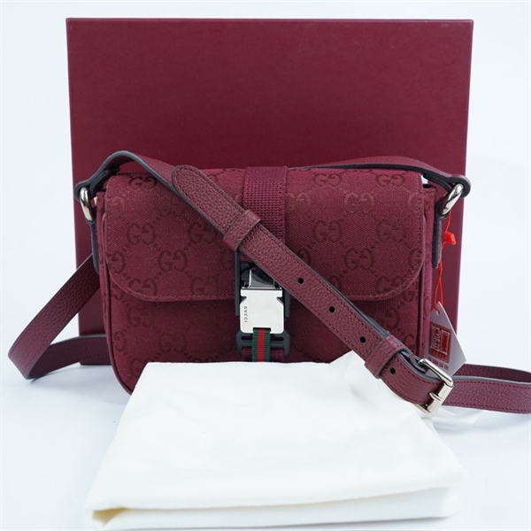 Túi GG đỏ (802100-493075) sz19 (PN) +