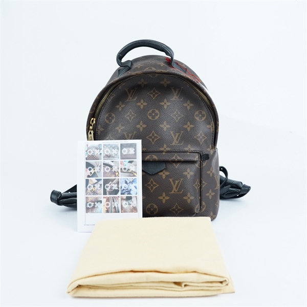 Balo LV Palm Spring hoa nâu sz20-9-30 (PN) +