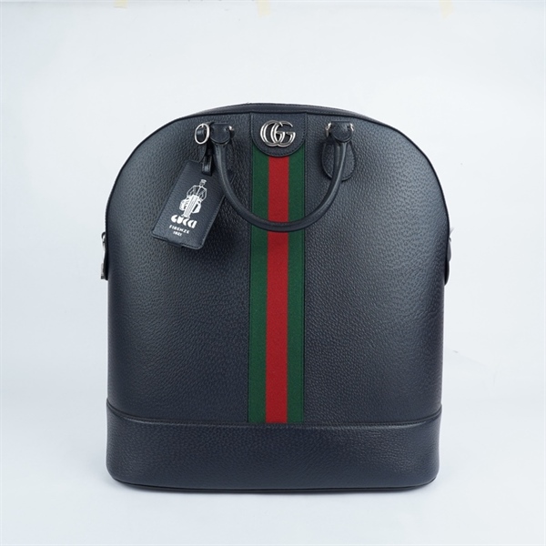 Túi GG Ophidia xanh đen kèm ổ+ 2 chìa (724654-520981) sz39 (PN) +