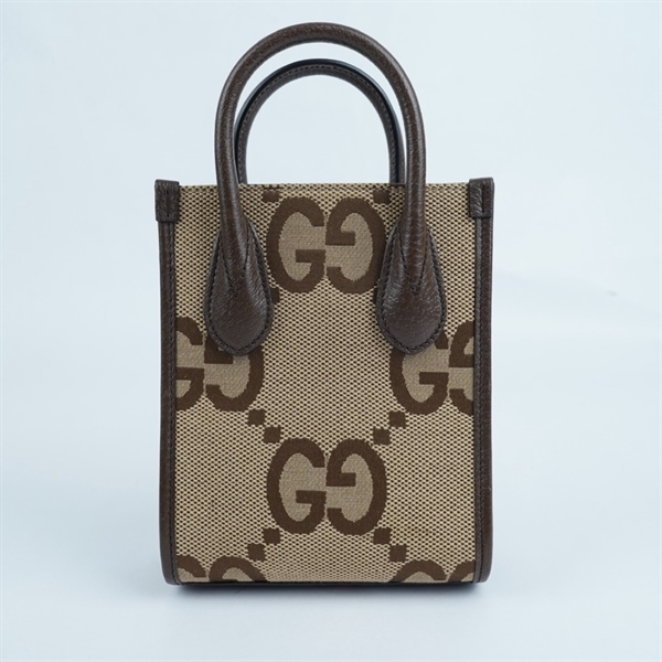 Túi GG mini Tote nâu (699406-193075) sz15 (PN) +