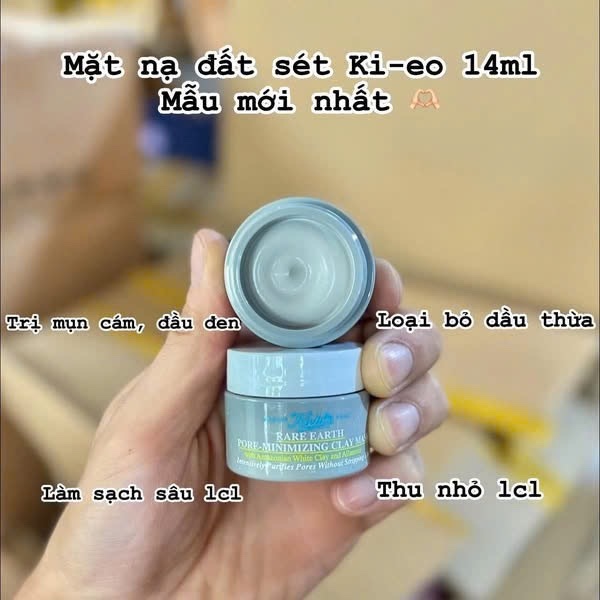 Mặt nạ đất sét kiehls 14ml mẫu mới