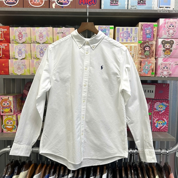[Thanh lý] RALPH LAUREN CORE REPLEN SHIRT - WHITE (Lỗi Code)