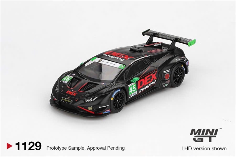[SGTVN] Mini GT Box Version MGT01129 Lamborghini Huracán GT3 EVO2 #45 No.45 DEX Imaging 2024 IMSA Daytona 24 Hrs