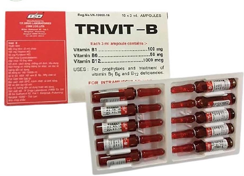 Trivit B tiêm - Thái Lan (Hộp 10 ống x 3ml)
