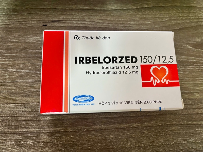 Irbelorzed 150/12.5 savipharm (h/30v)