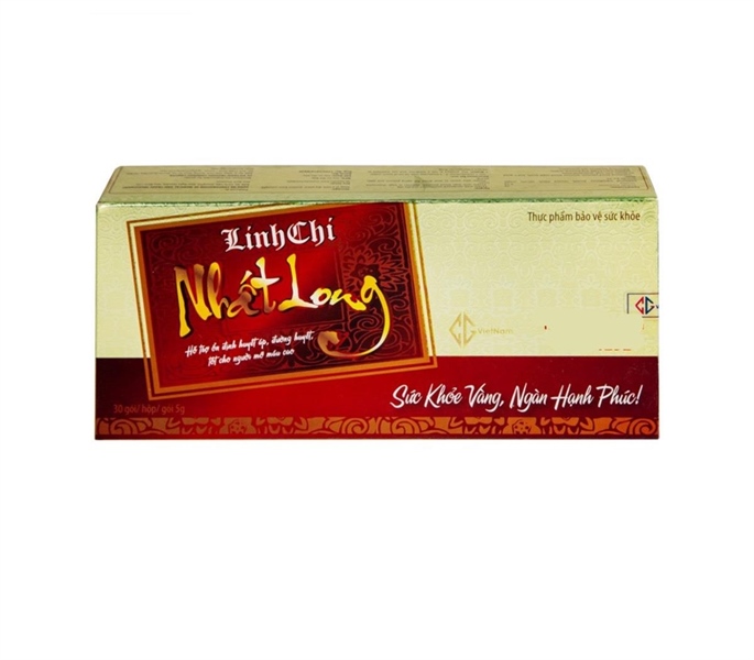 Linh chi Nhất Long (giúp giảm cholesterol) (H*30gói*5g) - Sông Đà