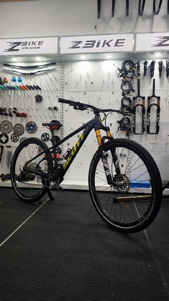 Xe MTB Custom màu xanh đen Scott (KH008701 Trương hoàng Thanh)