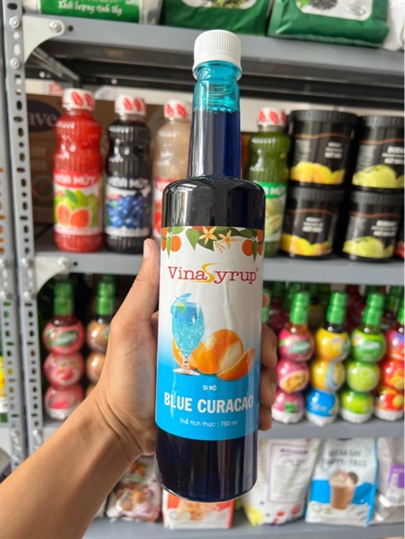 Syrup Vina Blue Curacao 750ml
