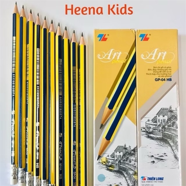 Hộp sáu bút chì HB