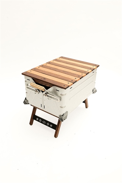 Bàn 2 trong 1 cho thùng Snowpeak 25L