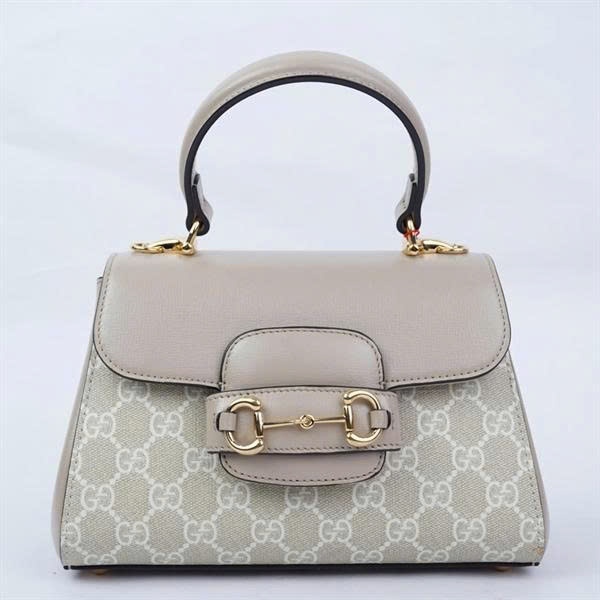 Túi GG 1955 handle trắng 22cm +