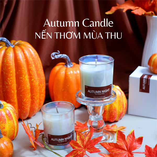 Nến thơm mùa thu