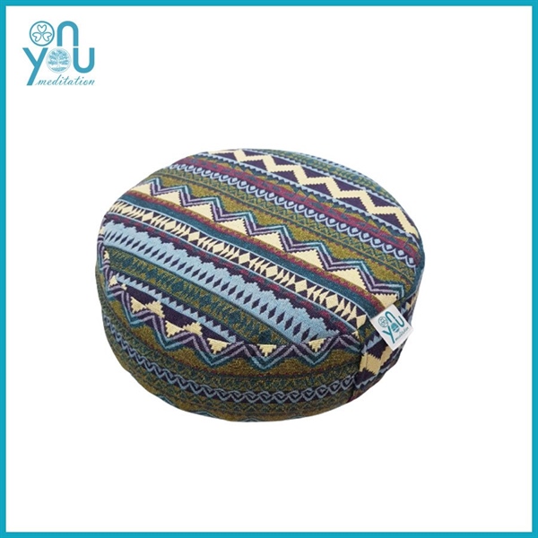Bồ Đoàn Vỏ Đậu Xanh [Đệm Thiền 30] - Họa Tiết Thổ Cẩm 06