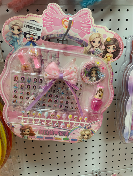 ĐC - Vỉ Trang Điểm Móng Tay