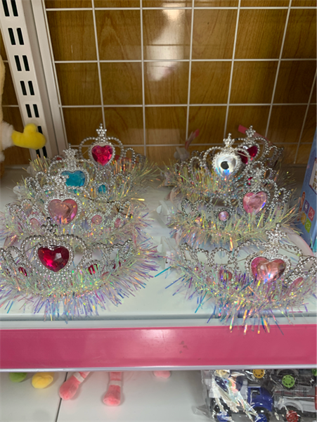 BỜM VƯƠNG MIỆN KIM TUYẾN CÓ ĐÈN TT