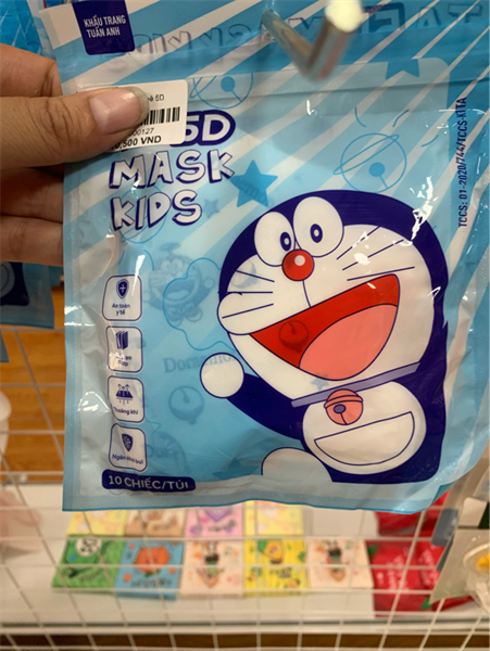 Khẩu trang bé 5D