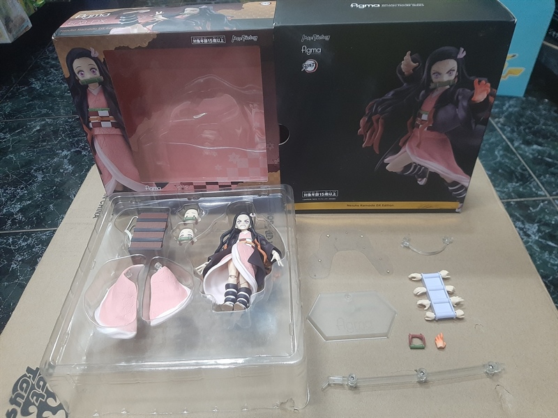 (2ND) FIGMA 508-DX KIMETSU NO YAIBA NEZUKO KAMADO DX EDITION