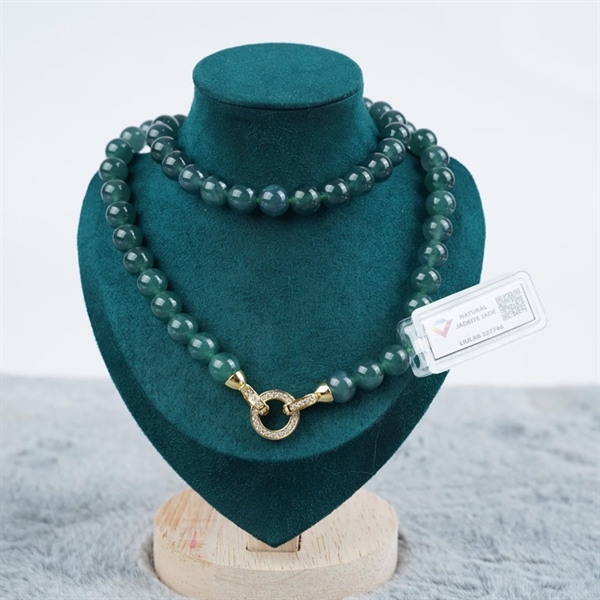 Chuỗi băng lam Gua 60 hạt ly10.03-9.8 (227746) KG+