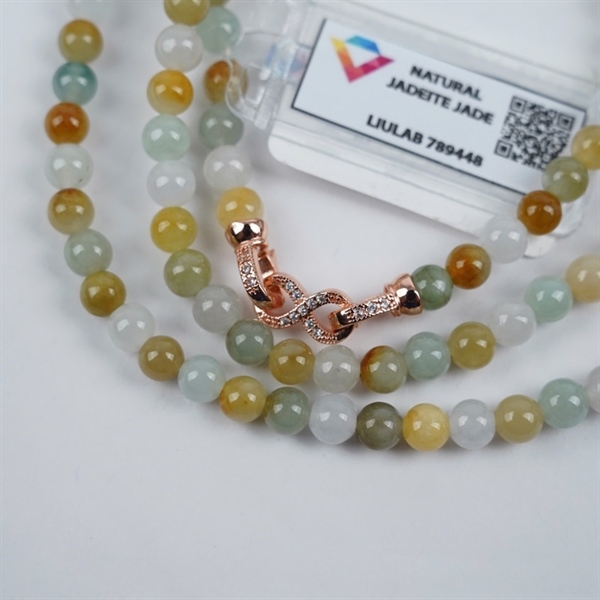 Chuỗi đa bảo My 126 hạt ly5.74-5.44 (789448) KG+