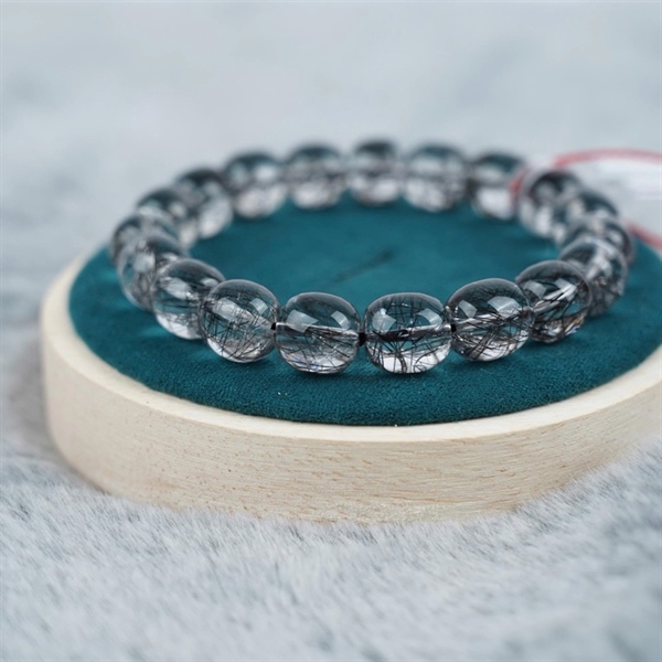 Vòng lu thống tóc đen 19 hạt ly11.31-10.79 (696857) KG+