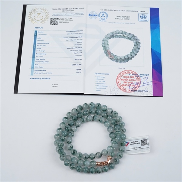 Chuỗi băng hoa bay My 78 hạt ly8.32-8.23 (587583) KG+