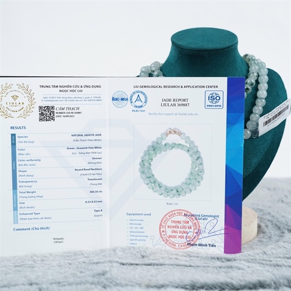 Chuỗi băng chủng hoa bay My 78 hạt ly8.33-8.23 (369887) KG+