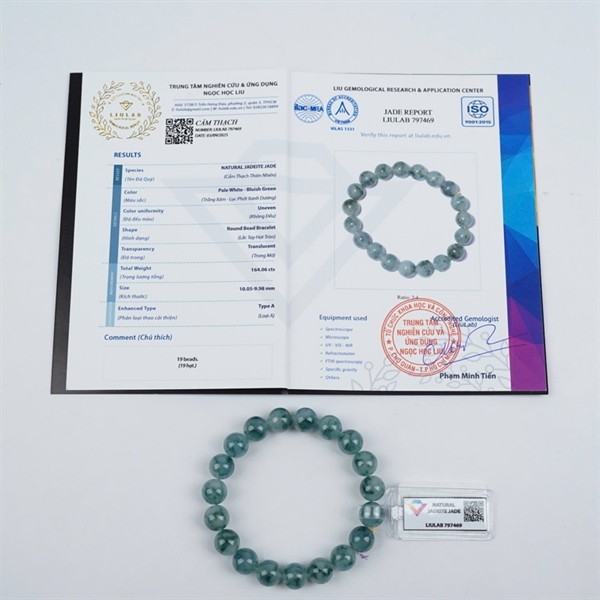 Vòng băng hoa bay My 19 hạt 10.05-9.98 (797469) KG+