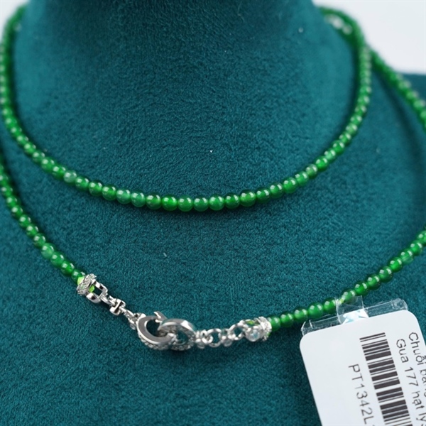 Chuỗi băng lục đế vương Gua 177 hạt ly3.25-3.06 (969988) KG+