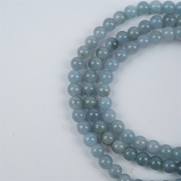 Chuỗi băng lam thiên ko My 108 hạt ly6-5.9 (393535) KG+