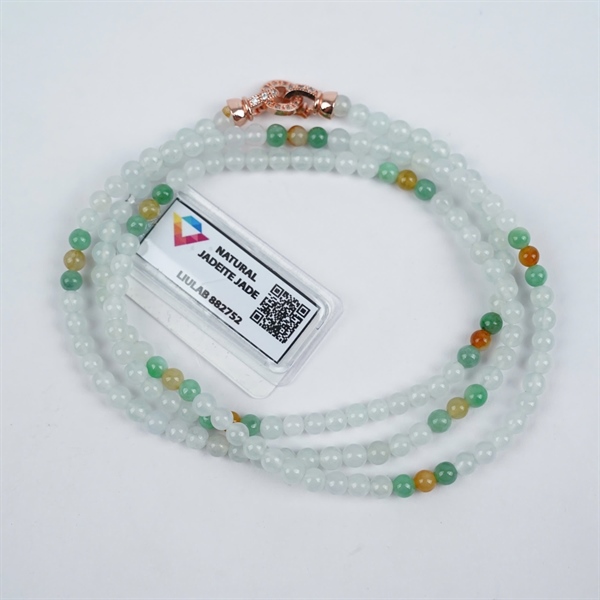 Chuỗi băng đa bảo đậm My 158 hạt ly4.34-4.03 (882752) KG+