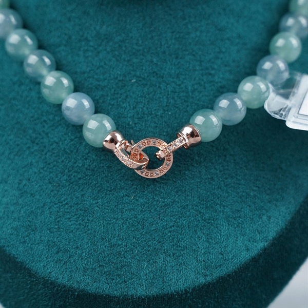 Chuỗi băng đa sắc lam Gua 85 hạt ly8.14-7.95 (434363) KG+