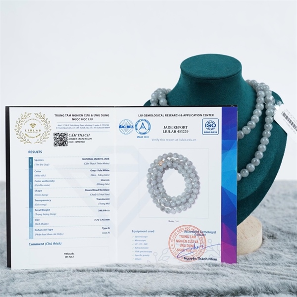 Chuỗi gà đen My 94 hạt ly7.75-7.45 (453229) KG+