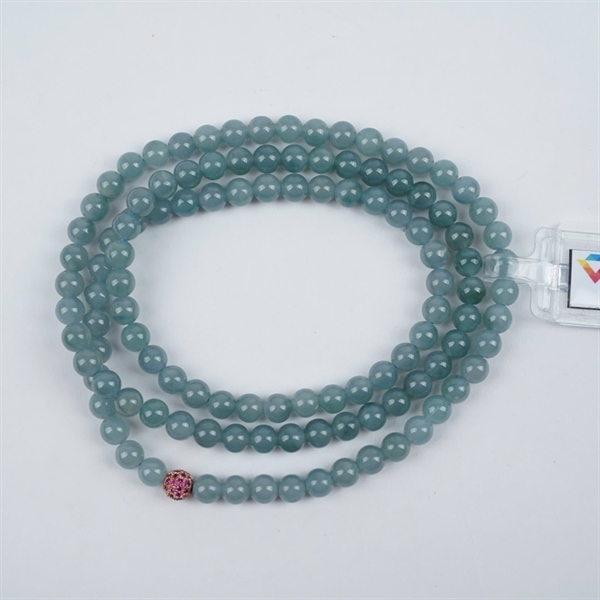 Chuỗi băng lam thiên ko My 114 hạt ly6.15-5.95 (839659) KG+