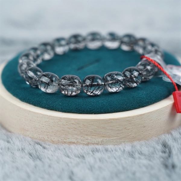 Vòng lu thống tóc đen 20 hạt ly9.37-9.23 (597357) KG+