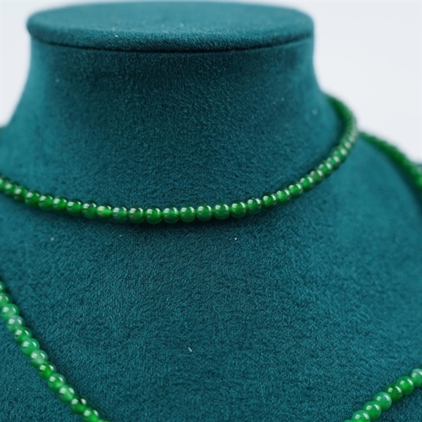 Chuỗi băng lục đế vương Gua 170 hạt ly3.26-3.2 (493348) KG+