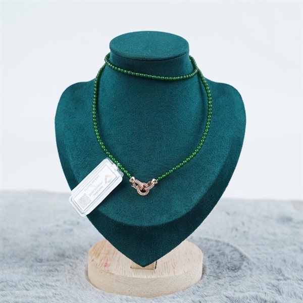 Chuỗi băng lục đế vương Gua 174 hạt ly3.26-3.1 (563772) KG+