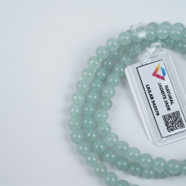 Chuỗi băng xanh nhạt My 108 hạt ly6.12-5.88 (543579) KG+