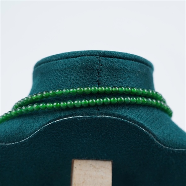 Chuỗi băng lục đế vương Gua 170 hạt ly3.26-3.2 (493348) KG+