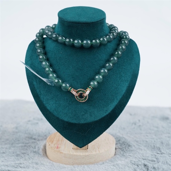 Chuỗi băng lam Gua 60 hạt ly10.04-9.78 (423886) KG+