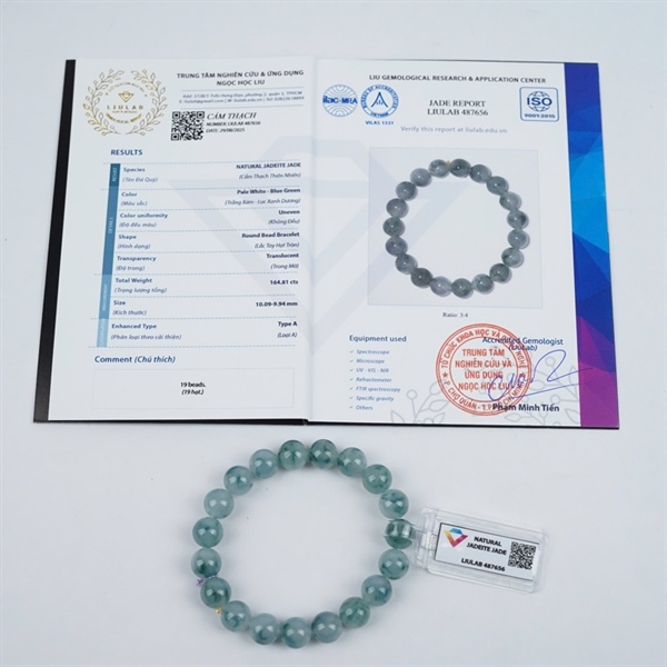 Vòng băng hoa bay My 19 hạt ly10.09-9.94 (487656) KG+