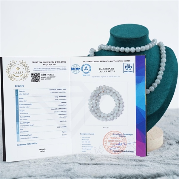 Chuỗi gà đen My 94 hạt ly7.75-7.5 (345529) KG+